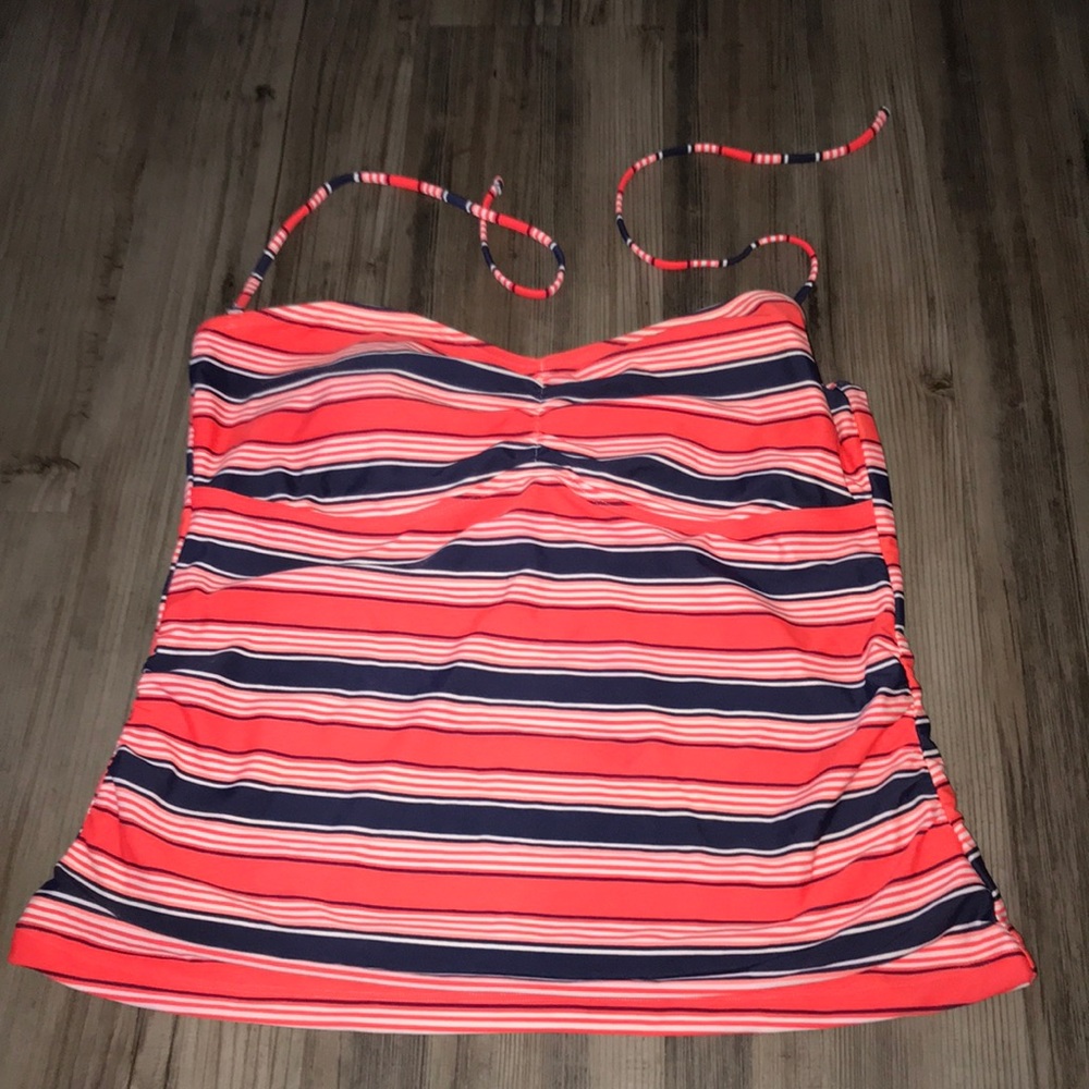 👙 Striped Tankini Top